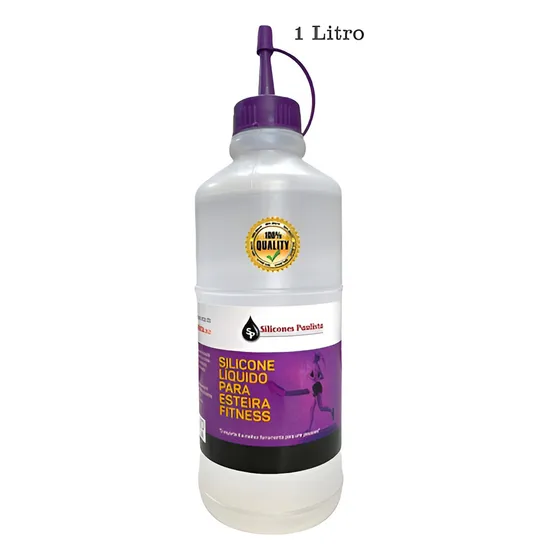 Paulista Silicone Líquido para Esteira Doméstica ou Profissional 1 Litro