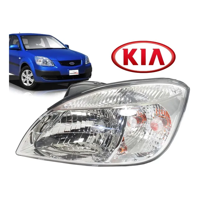 Faro Izquierdo Para Kia Rio 2 Cvvt Año 2010