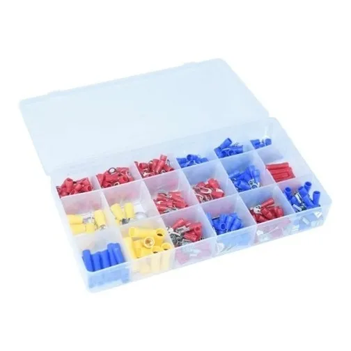 Set Terminales P/cable Diesel Tools Aislantes 160pcs