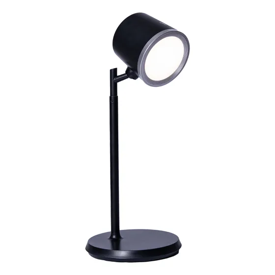 Lámpara Led Escritorio Recargable Multif. Negro Astra
