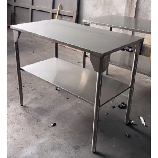Mesa De Trabajo Industrial Acero Inoxidable