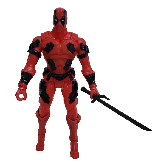 Dead Pool Doll com luz e som Avengers End Game