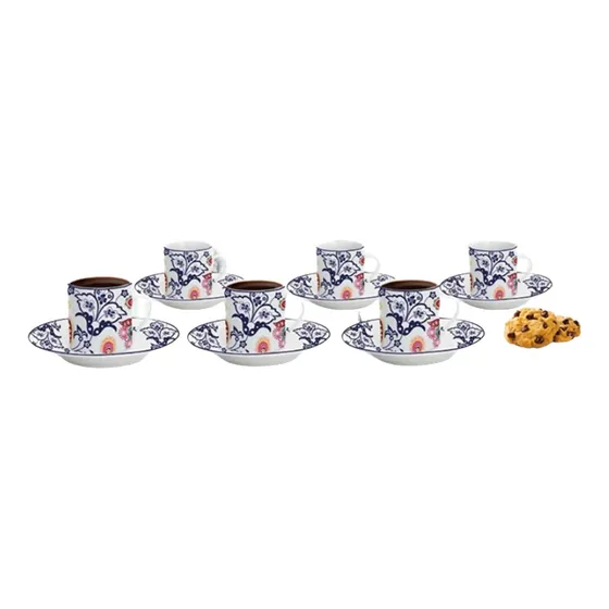 Juego De 6 Tazas De Cafe Sujoya 
