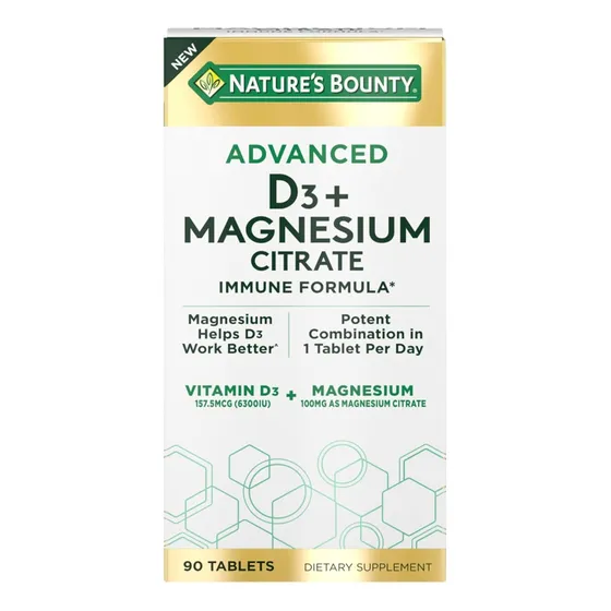Citrato Magnesio + Vitamina D3 - Unidad a $1443