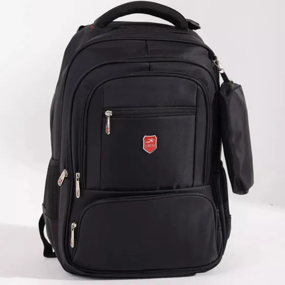 Mochila Deportiva Urbana Reforzada I Run Negro Lisa