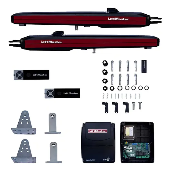 Pistones Liftmaster La350 Con Bateria De Respaldo