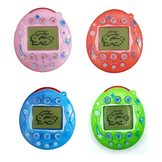 Mascota Virtual Tamagotchi Tipo Llavero Retro Colores Llaver