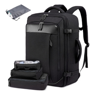 Mochila 45l De Viaje Con 4 Cubos De Embalaje Para Avión Mochila 45l De Viaje Con 4 Cubos De Embalaje Para Avión