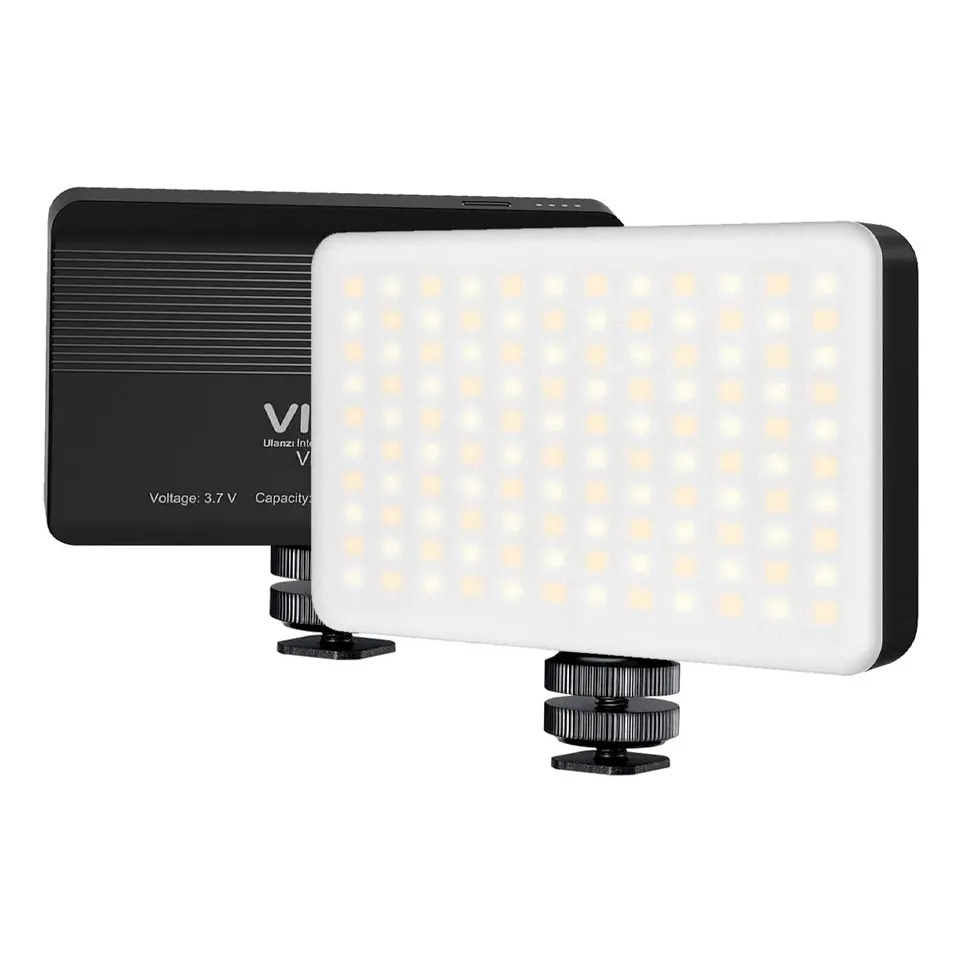 Luz De Foto Vídeo Led Ulanzi Vijim Vl120 Bicolor Preto 127/220v Preto Branco-quente