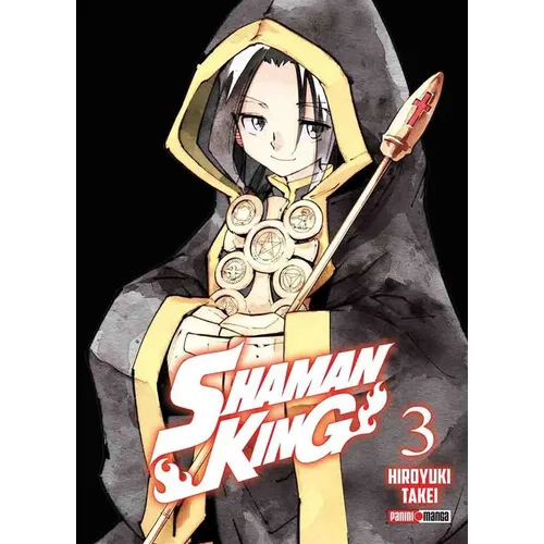 Shaman King: Shaman King, De Hiroyuki Takei. Serie Shaman King, Vol. 3. Editorial Panini, Tapa Blanda, Edición 1 En Español, 2021