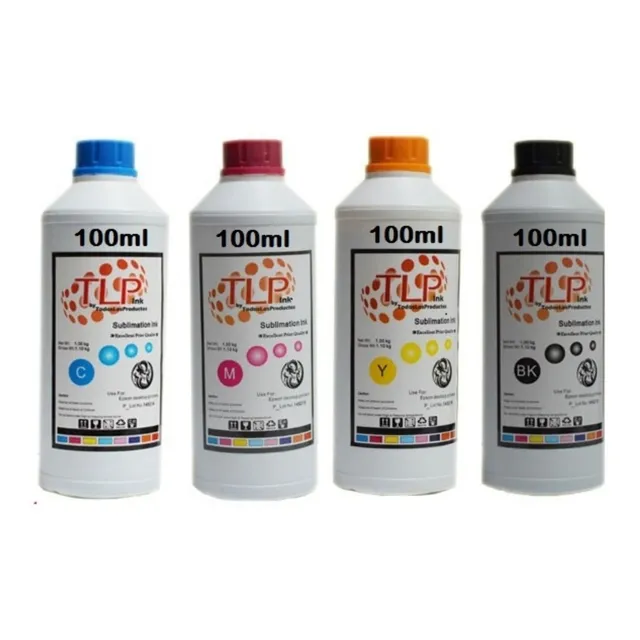 Tinta Para Sublimación Tlp Premium 100ml De Cada Color Cmyk M