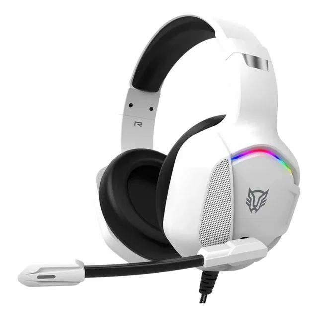 Audífonos Gamer Alambrico Orphix Ii Hs699 Balam Rush Blanco Blanco