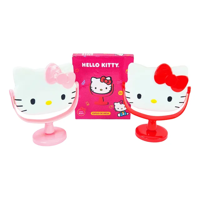 Espejo De Hello Kitty Kawaii Para Niñas Hermosos Diseños