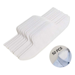 Absorbe Sudor De 50pcs Protector Almohadilla Cuello Absorbe Sudor De 50pcs Protector Almohadilla Cuello