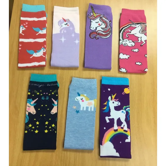 Medias Largas Para Niñas, Talla Única.