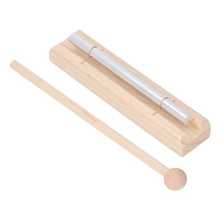 Timbre De Mano Para Meditación, Aluminio Y Madera De Haya, C Timbre De Mano Para Meditación, Aluminio Y Madera De Haya, C
