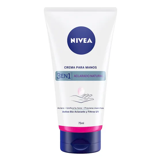 Crema Para Manos Antimanchas Nivea Aclarado Natural 75 Ml Fragancia Neutro Tipo de envase Pote