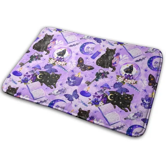 Alfombra Baño Moderna Espuma Viscoelastica Para Witchy Witch