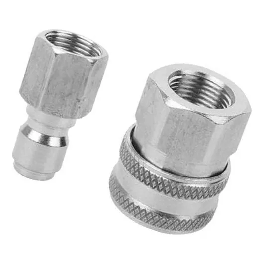 Acoplador Rápido De Conector Rápido Macho Hembra 3 Piezas