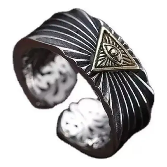 Anillo Del Ojo De Dios Regalo Para Amor Novios