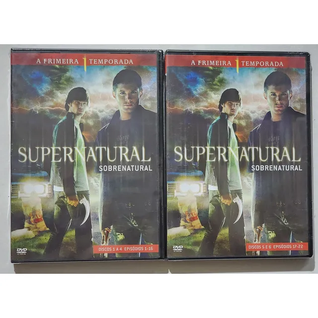 Dvd Serie Sobrenatural 1ª Temporada Original Lacrada