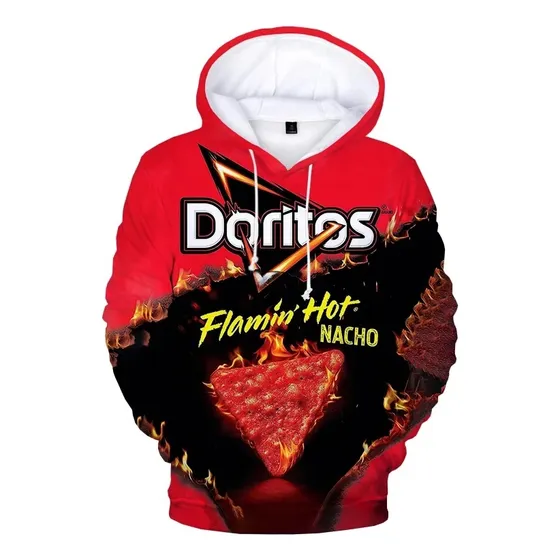 Sudadera De Manga Larga Con Estampado 3d Doritos