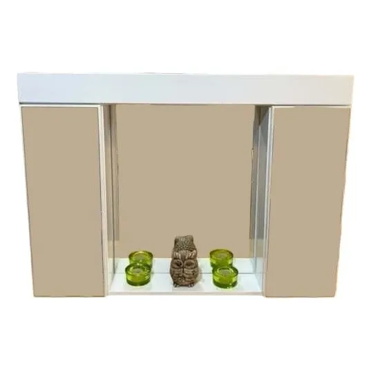Botiquin Espejo Triptico Para Baño 2 Modulos 2luz 80cm X57cm