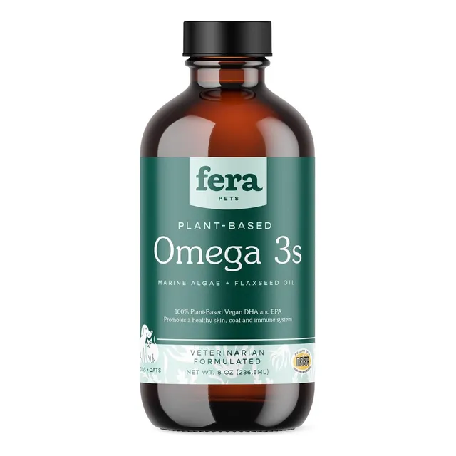 Omega 3 A Base De Plantas Para Mascotas Fera Pet 236.5 Ml