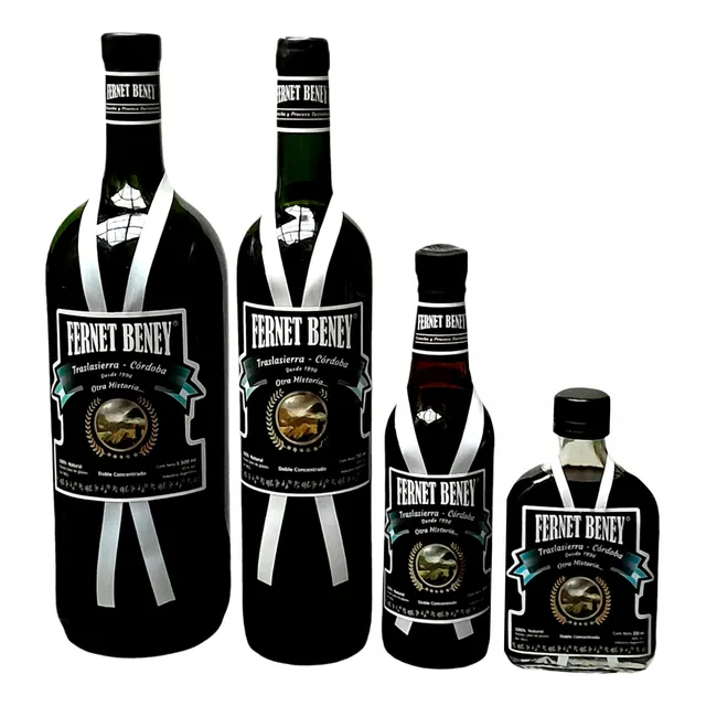 Fernet Beney Kit Cuatro Presentaciones