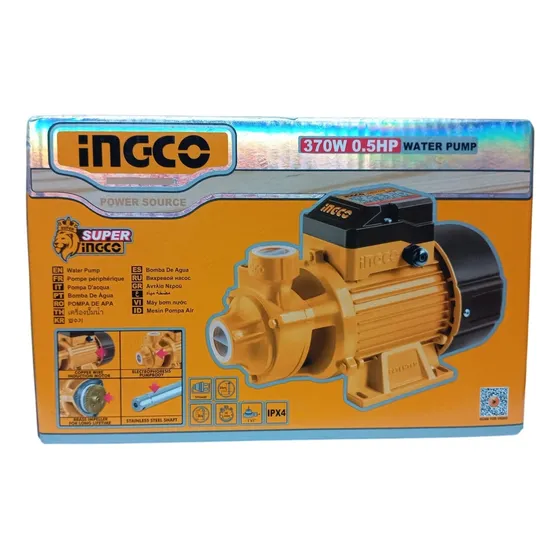 Bomba De Agua 0.5 Hp 370w Ingco