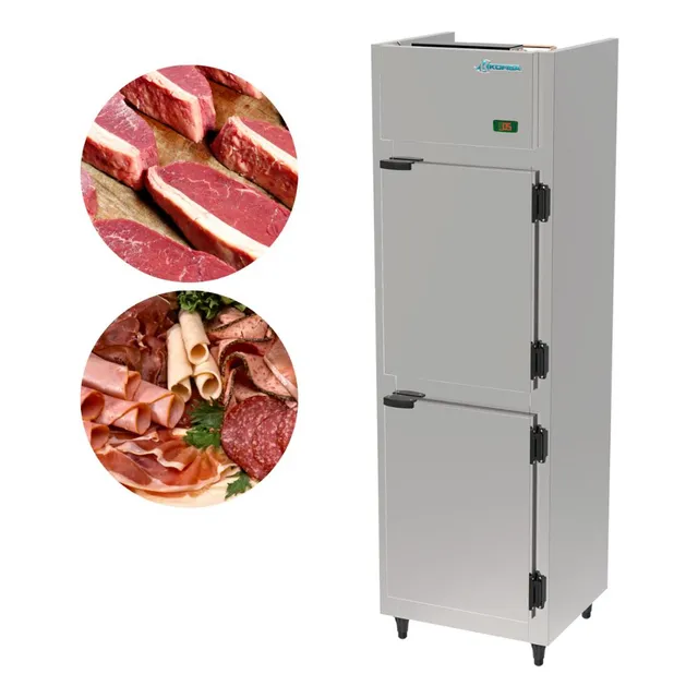 Minicâmara Comercial Inox Kofisa 2 Portas 425 Litro