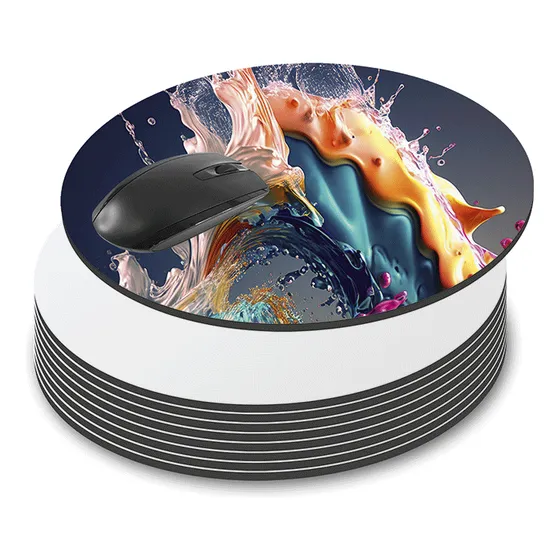 Mouse Pad P/ Sublimação - Retangular Quadrado Redondo  120un