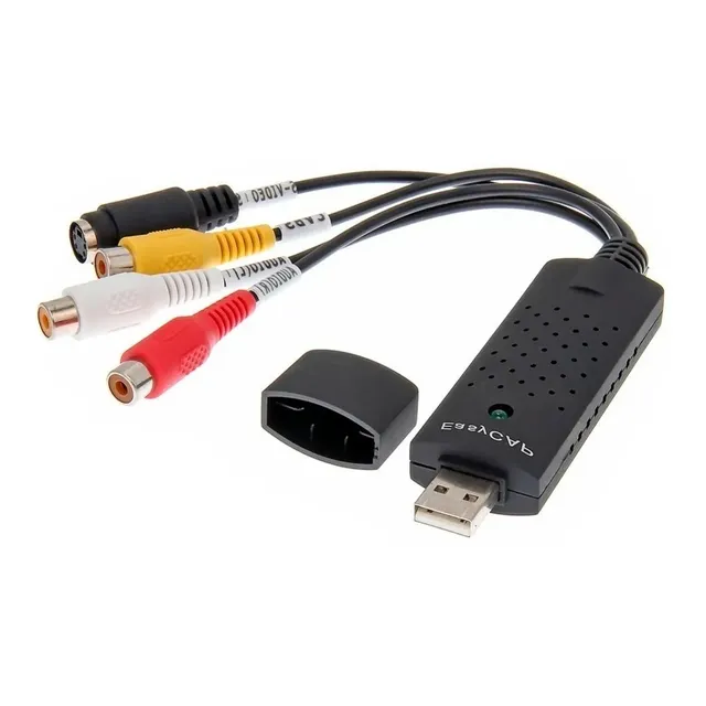 Capturadora De Video Y Audio Usb 2.0 Convierte Easycap Vhs