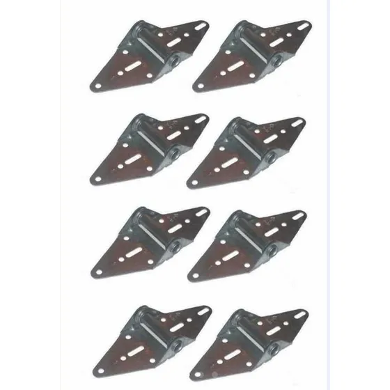 Juego De 10 Bisagras #1 Para Portón Ascendente