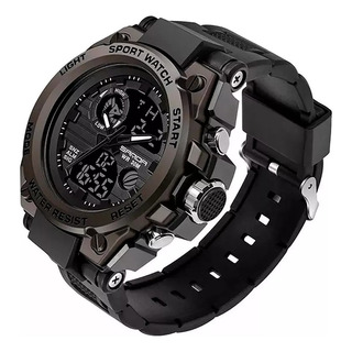 Reloj Táctico Militar Impermeable Dual Analógico Y Digital Reloj Táctico Militar Impermeable Dual Analógico Y Digital