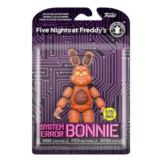 Funko Figura Articulada System Error Bonnie Glow Fnf