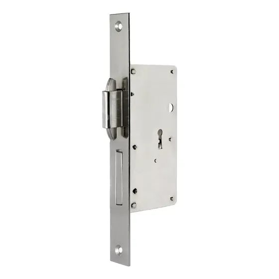 Cerradura Puerta Corrediza Frente Redondo Divo 506