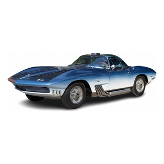 Automóvil 1962 Chevrolet Corvette Mako Shark 1:20 Minicraft Automóvil 1962 Chevrolet Corvette Mako Shark 1:20 Minicraft