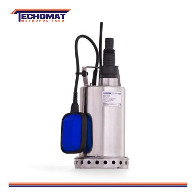 Bomba Sumergible 1.2hp Aguas Blancas 115v Ac/inox Domosa
