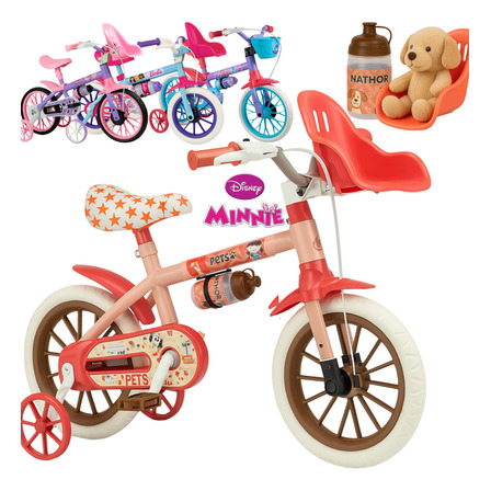 Bicicleta Infantil Menina 2 Anos 3 4 Anos Aro 12 Original Bicicleta Infantil Menina 2 Anos 3 4 Anos Aro 12 Original
