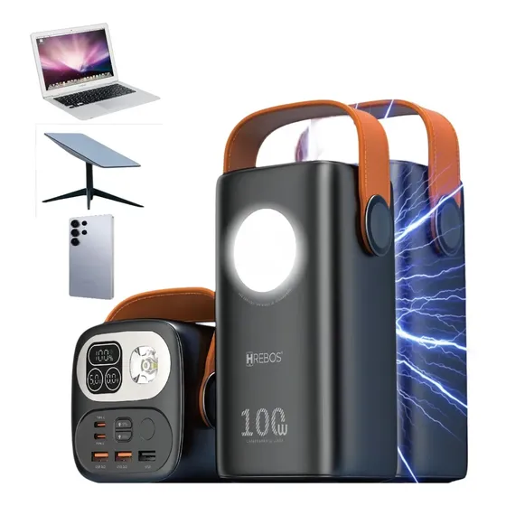 Power Bank 60000mah 100w Usb-c Pd P/starlink Notebook iPhone