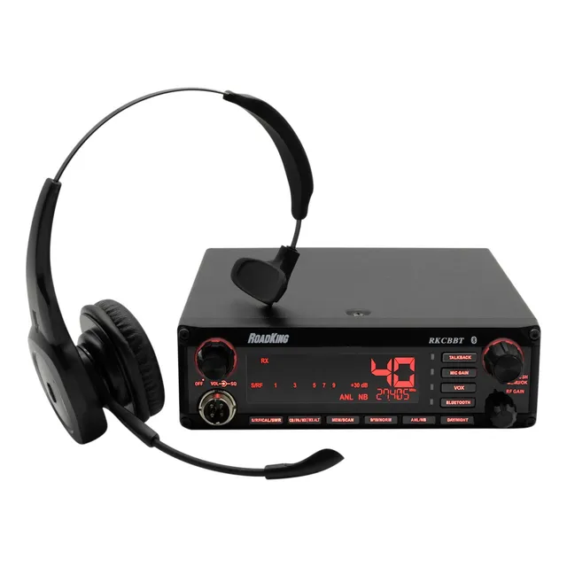 Radio Cb Roadking Kit Manos Libres Activada Por Voz Rkccbt