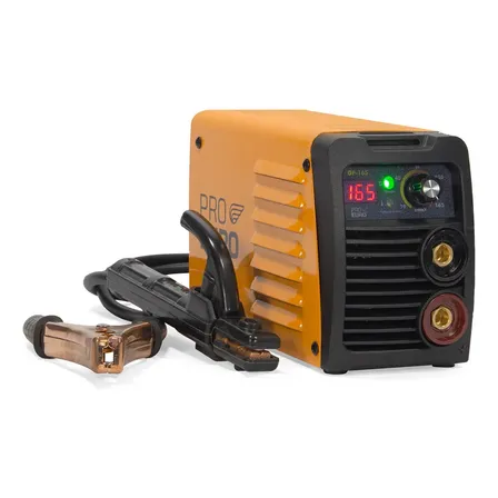 Máquina De Solda Inversora Gp 165a Hot Start Bivolt Pró Euro Laranja 127/220v