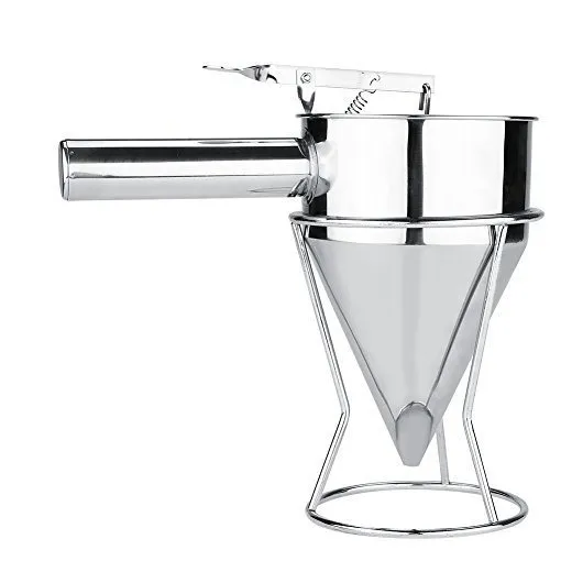 Embudo De Horneado Con Soporte De Acero Inoxidable R74ja