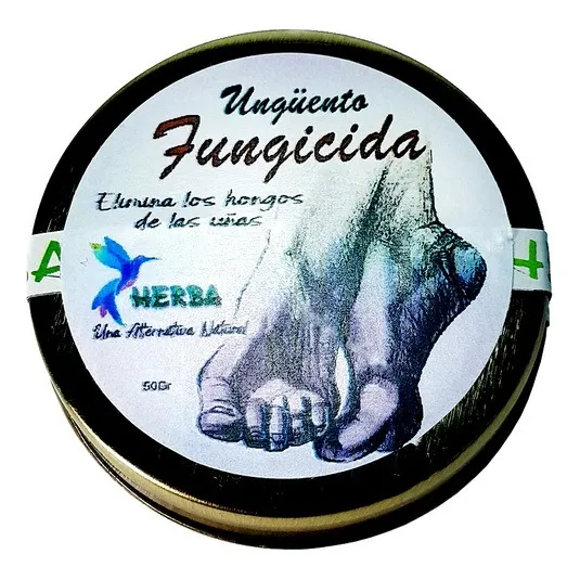 Ungüento Fungicida Herba 70ml. *** Elimina Hongos De La Uñas