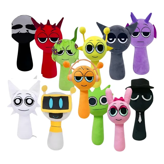 Peluche Sprunki 35cm Incredibox Roblox Juguete