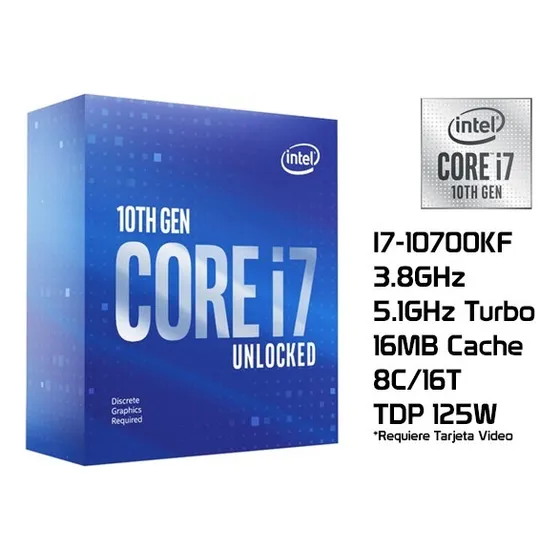 Intel Core I7 10700kf