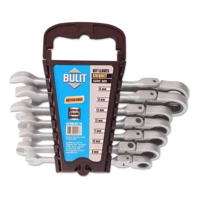 Set De Llaves Criquet Bulit Articuladas Serie 800