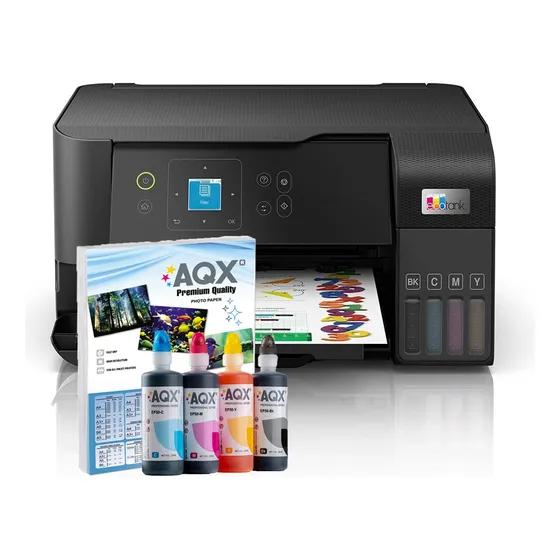 Impresora L3560 A4 Wifi + 1 Litro Tintas Alternativas Aqx