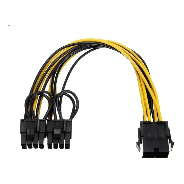 Cable Spliter Pcie 8 Pin Hembra A Dos 8 Pin (6 +2) Pcie-e